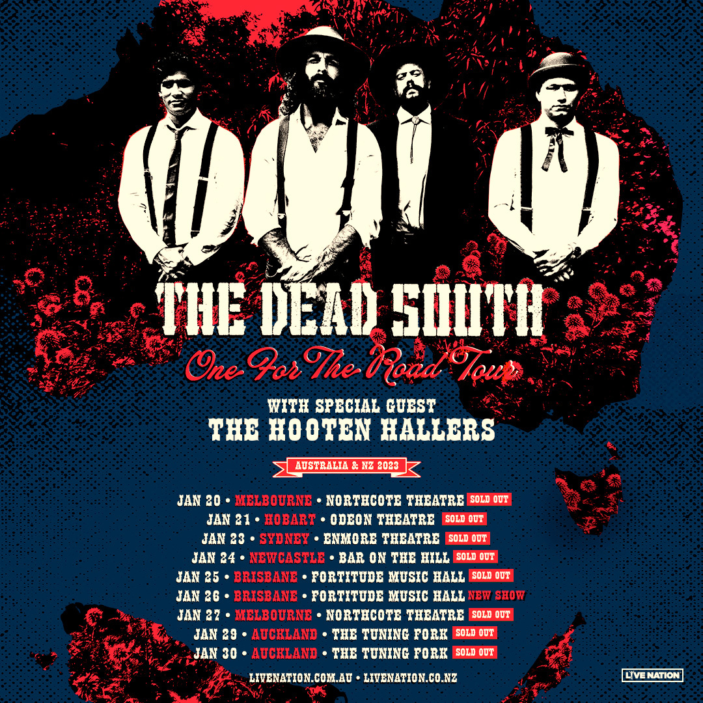 the dead south new zealand tour