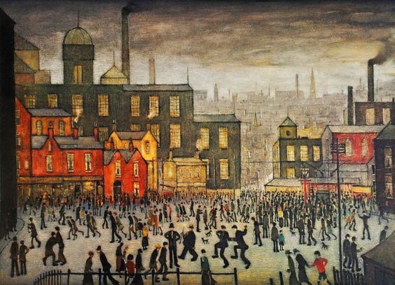 Painting by L.S. Lowry
