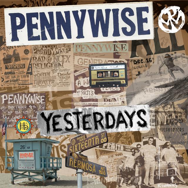 pennywise yesterdays album art