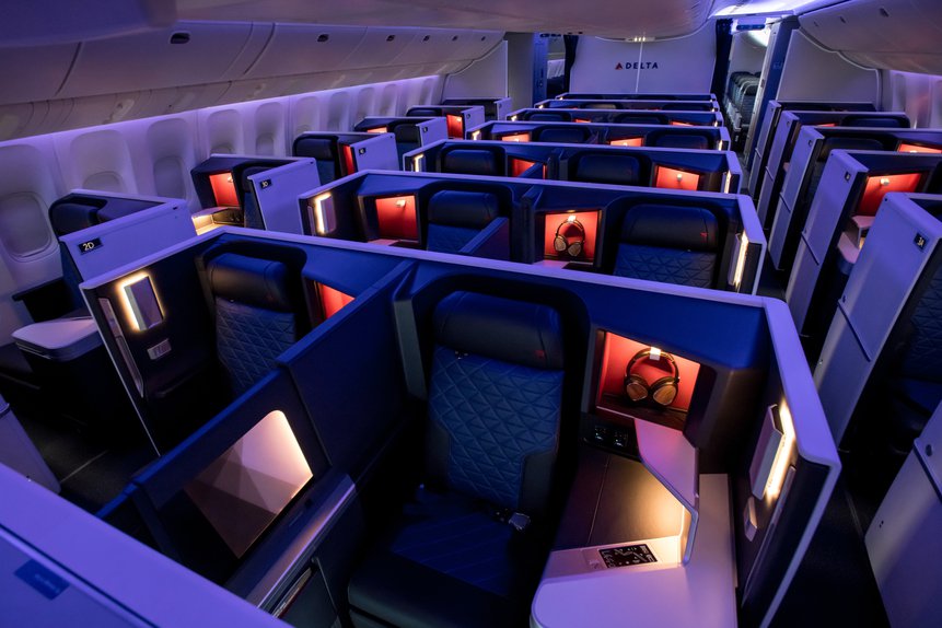 Delta is bringing "Delta One" business class suites to Sydney-Los