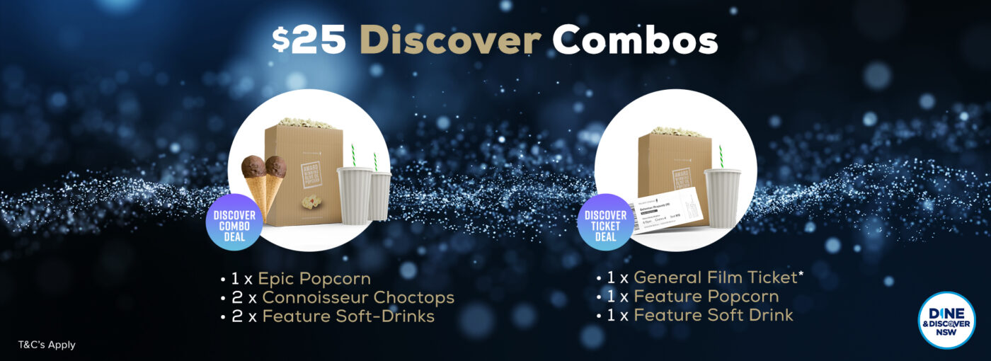 NSW Dine & Discover Vouchers Here's How To Redeem For Free Movies