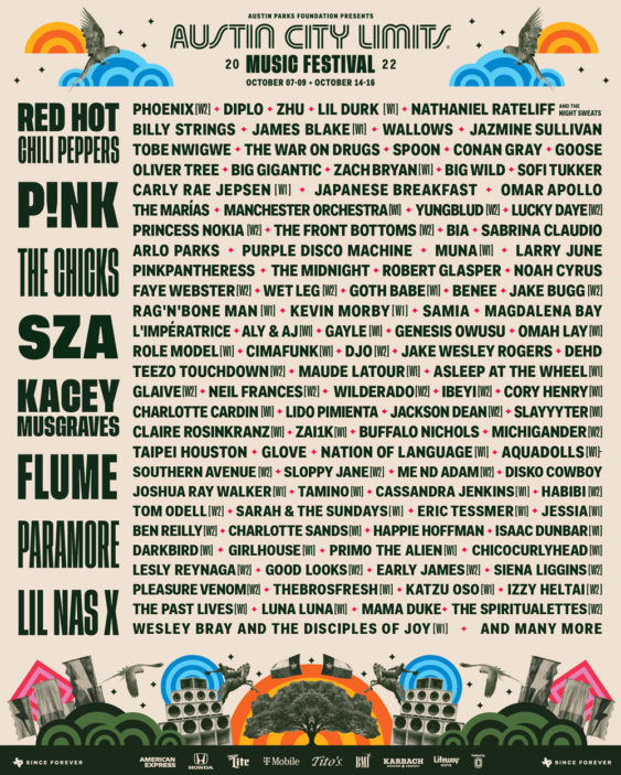 ACL Lineup