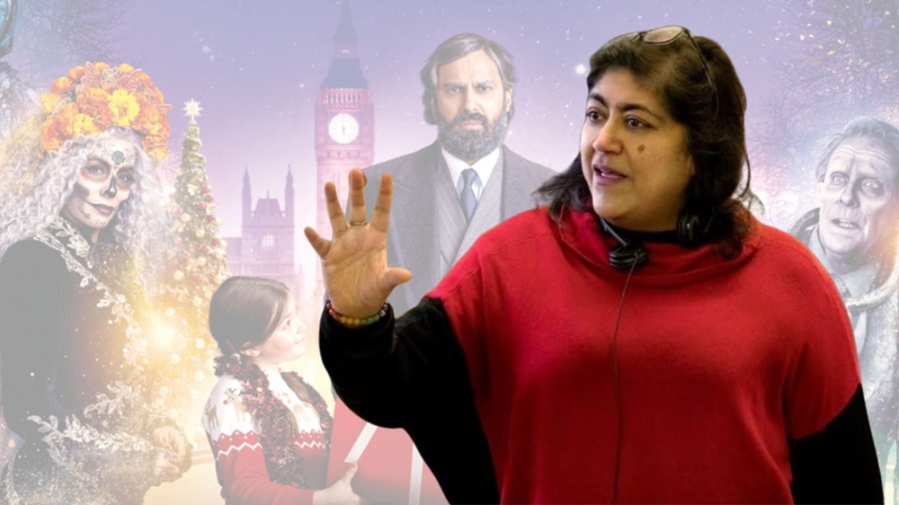 Interview: Director Gurinder Chadha on reimaging a seasonal classic through a musical lens with Christmas Karma