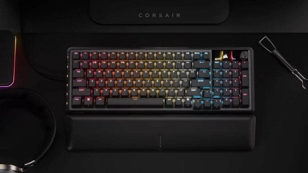 The Corsair Vanguard Pro 96 Hall Effect Gaming Keyboard is an absolute dream for competitive gamers