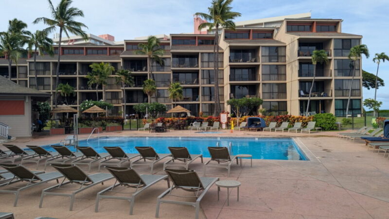 Aston Kaanapali Shores beach pool