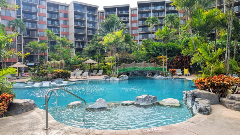 Aston Kaanapali Shores resort pool