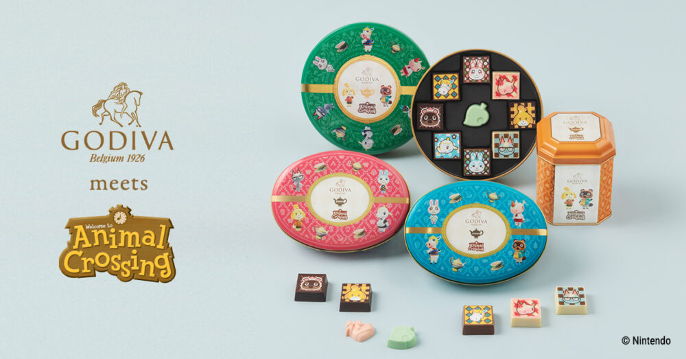 Animal Crossing x Godiva launches this week in Australia