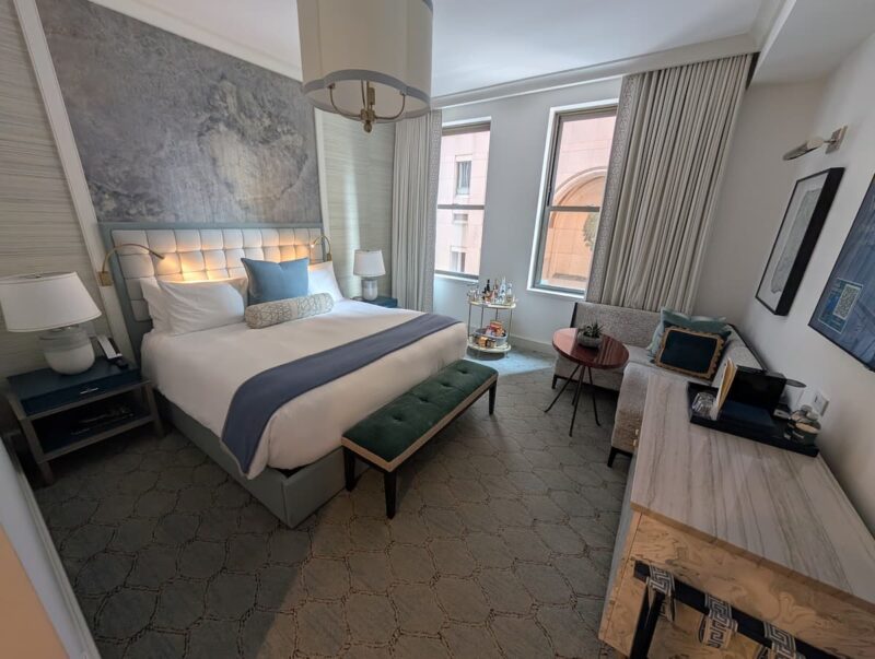 The Wall Street Hotel's rooms
