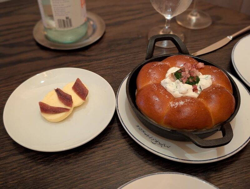 Wall Street Hotel food