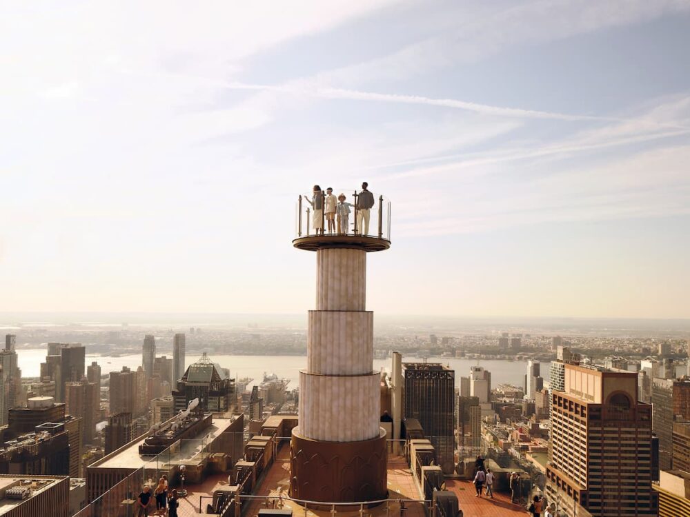 Skylift in New York City