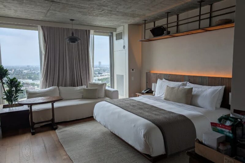 Skyline King Room at 1 Hotel West Hollywood