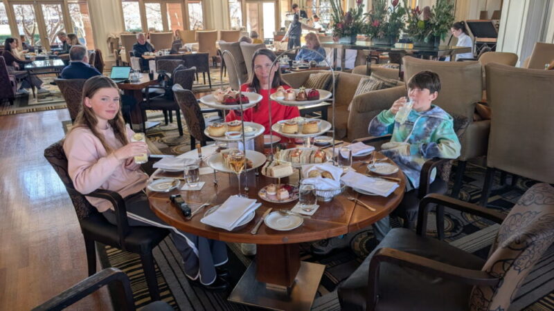 Hyatt Hotel Canberra High Tea - Old Mate Media