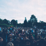 The crowd at the Zoo