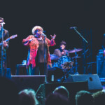 Mavis Staples and her band