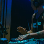 Sheila putting down some percussion #2