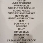 Set List