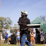 Spear throwing - Ken the champion