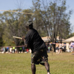 Spear throwing - Ken the champion