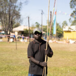 Ken - winner of the spear throwing