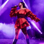 Mallrat on stage Mallrat on stage