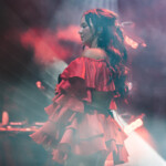 Mallrat on stage Mallrat on stage