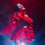 Mallrat on stage Mallrat on stage