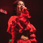 Mallrat on stage Mallrat on stage