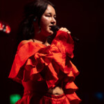 Mallrat on stage Mallrat on stage