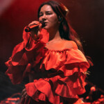 Mallrat on stage Mallrat on stage