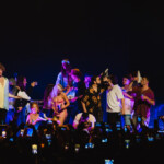 Yung Gravy and group does a shoey