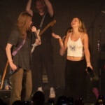 Mary - after doing a shoey with girl in red