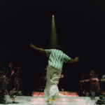 Sampha at Margaret Court Arena, Melbourne.