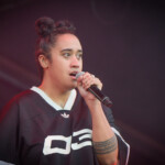 Foundation stage host Sose Fuomali Foundation stage host Sose Fuomali